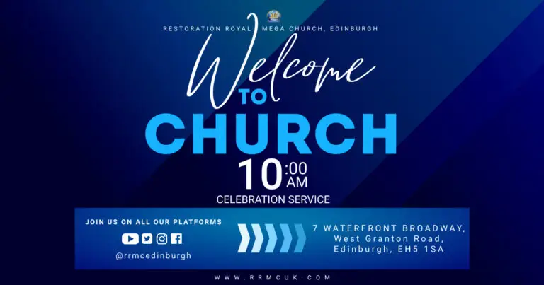 Welcome to Church